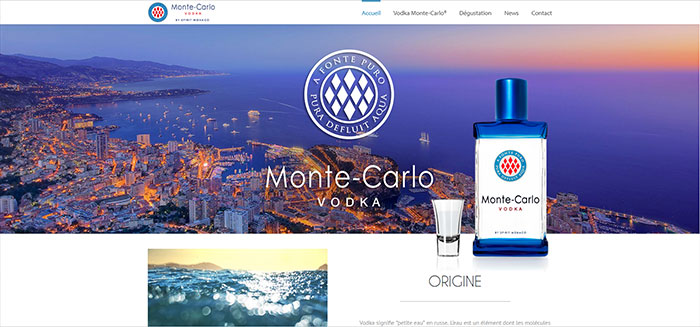 Site marketing - lancement produit
